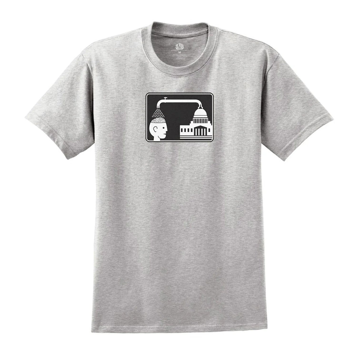 Alien Workshop Skateboards Shirt Brainwash Heather Grey