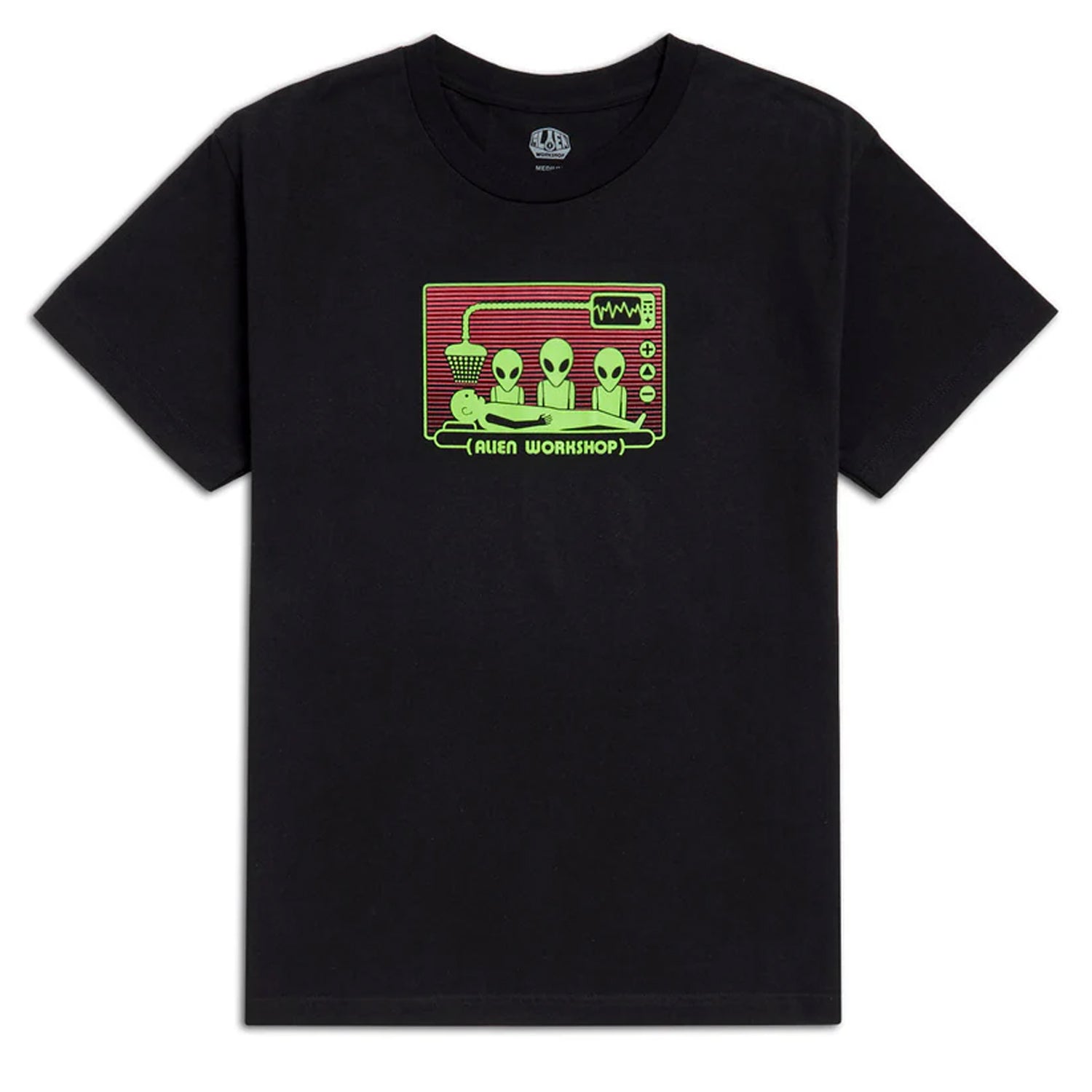 Alien Workshop Skateboards Shirt Abduction Ray Black