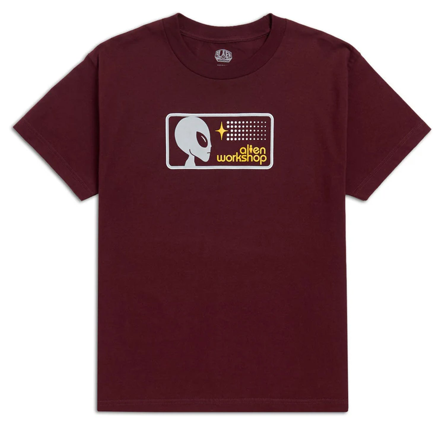 Alien Workshop Skateboards Shirt Strobe Maroon