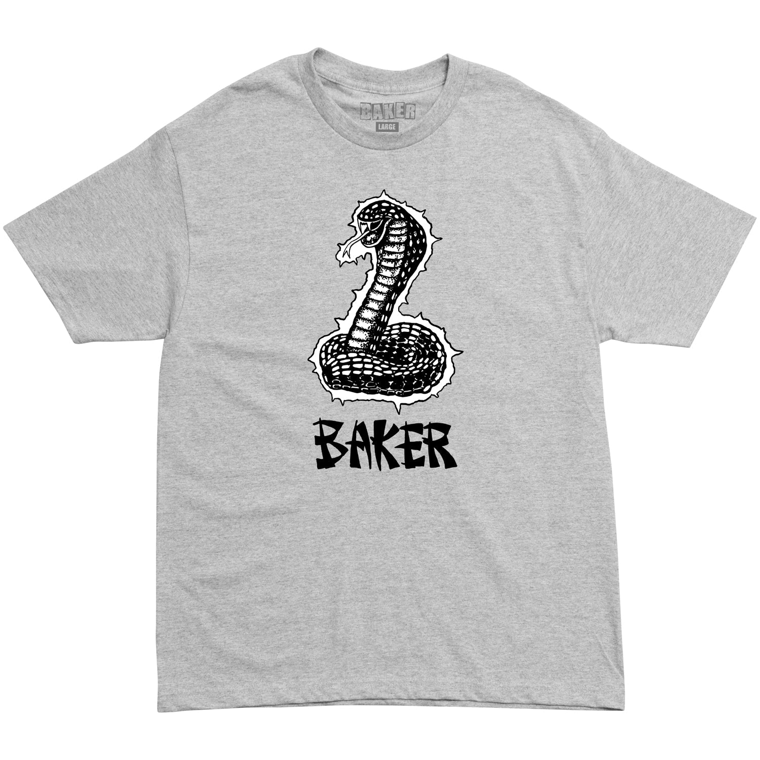 Baker Skateboards Shirt Neurotoxin Heather