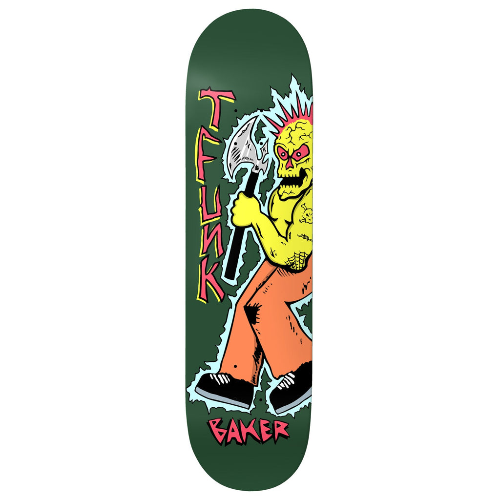 Baker Premium Complete Skateboard T-Funk Axe Man 8.38" Ft. Krux/SML/Independent