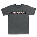 Independent Trucks Shirt Bar Logo Dark Heather