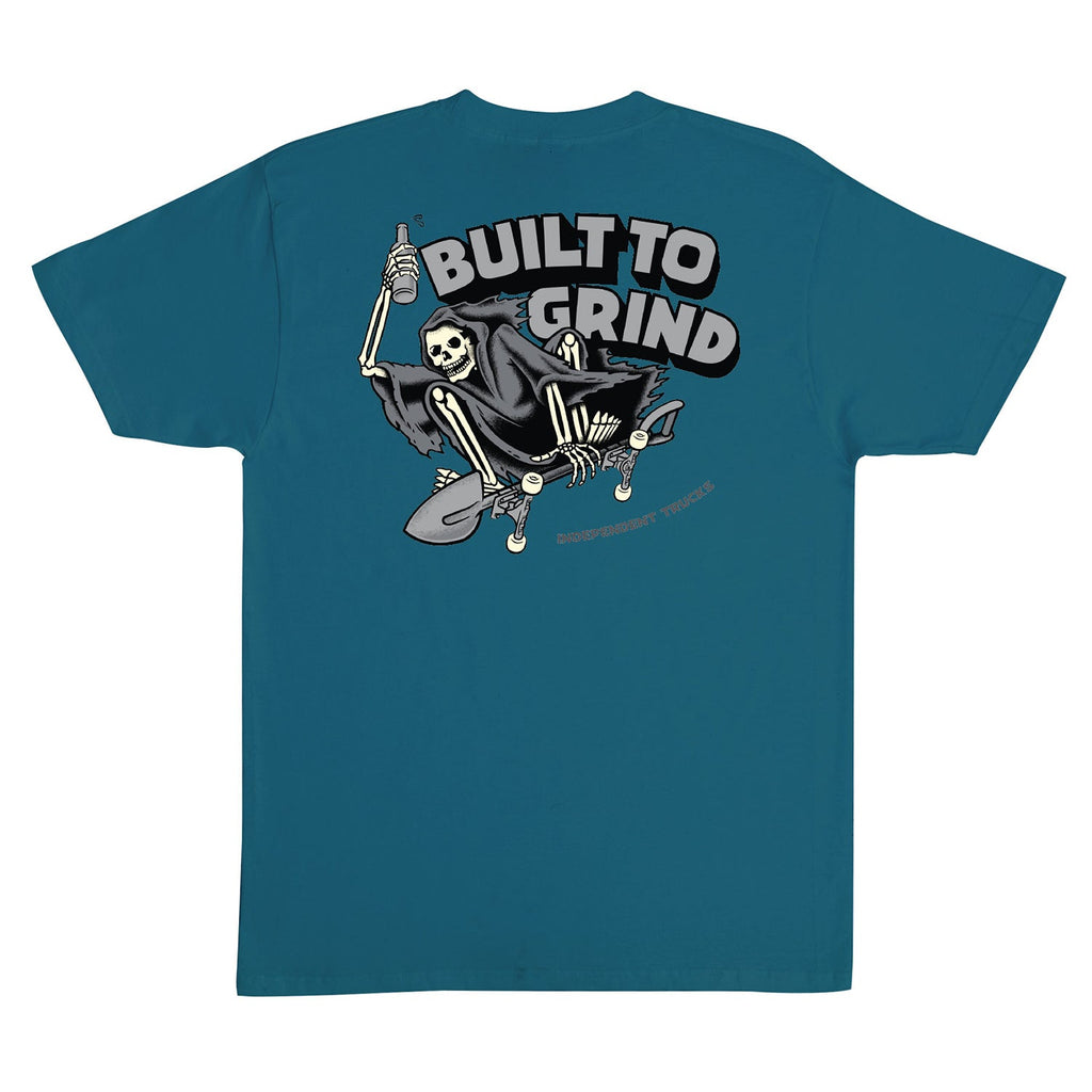 Independent Trucks Shirt BTG Til Death Galapagos Blue