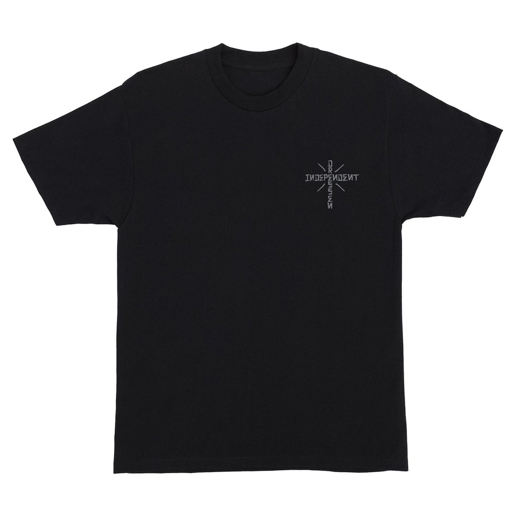 Independent Trucks Shirt Dressen Skull Rose Black
