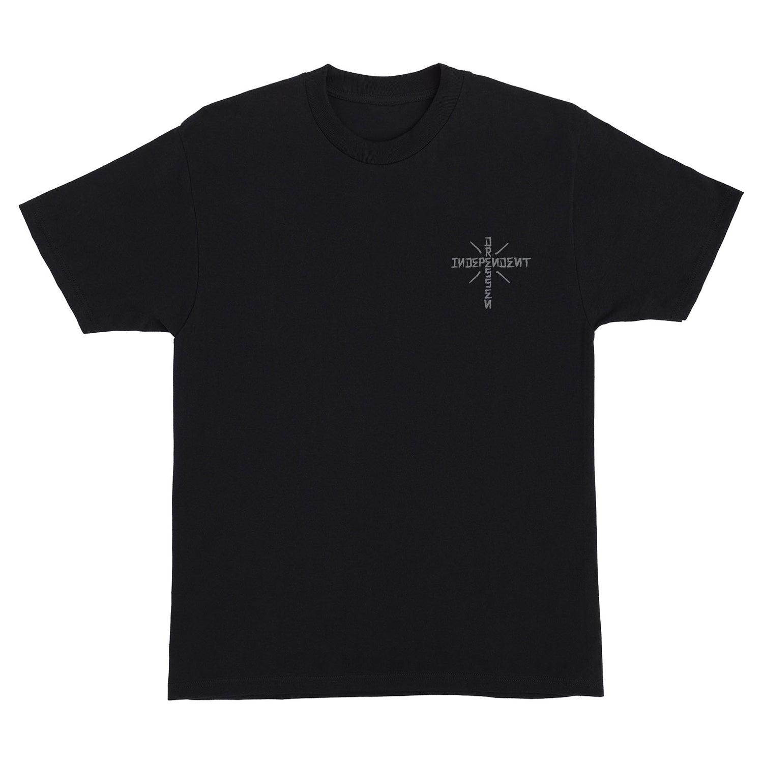 Independent Trucks Shirt Dressen Skull Rose Black