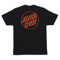 Santa Cruz Skateboards Shirt Opus Dot Black/Orange