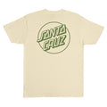 Santa Cruz Skateboards Shirt Opus Dot Cream/Green