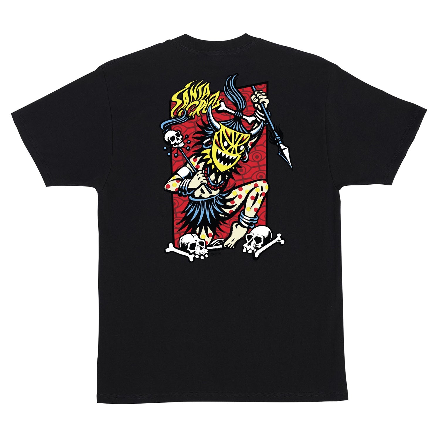 Santa Cruz Skateboards Shirt Salba Voodoo Frame Black