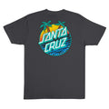 Santa Cruz Skateboards Shirt Retreat Dot Vintage Black