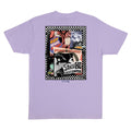 Santa Cruz Skateboards Shirt Ad Collage Orchid