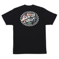 Santa Cruz Skateboards Shirt Collage Oval Dot Black