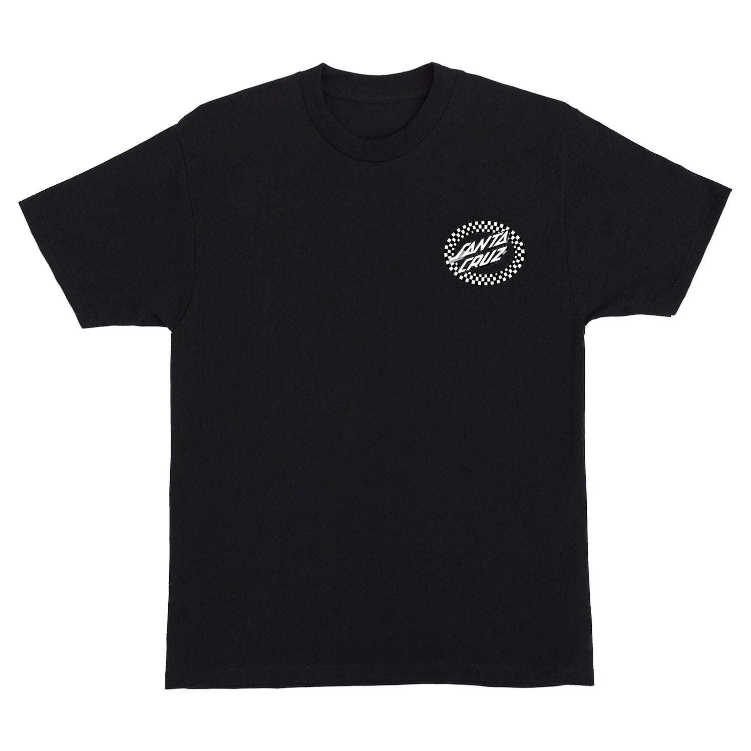 Santa Cruz Skateboards Shirt Collage Oval Dot Black