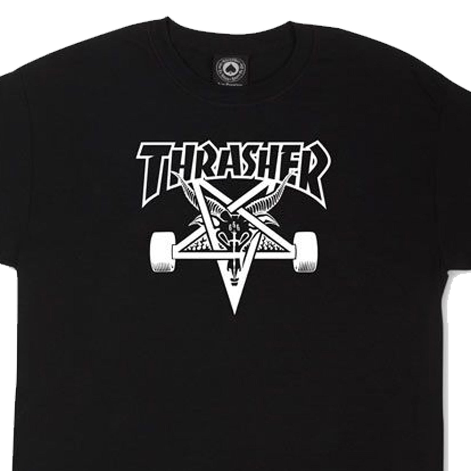 Thrasher Magazine Skateboard Shirt Skate Goat Black