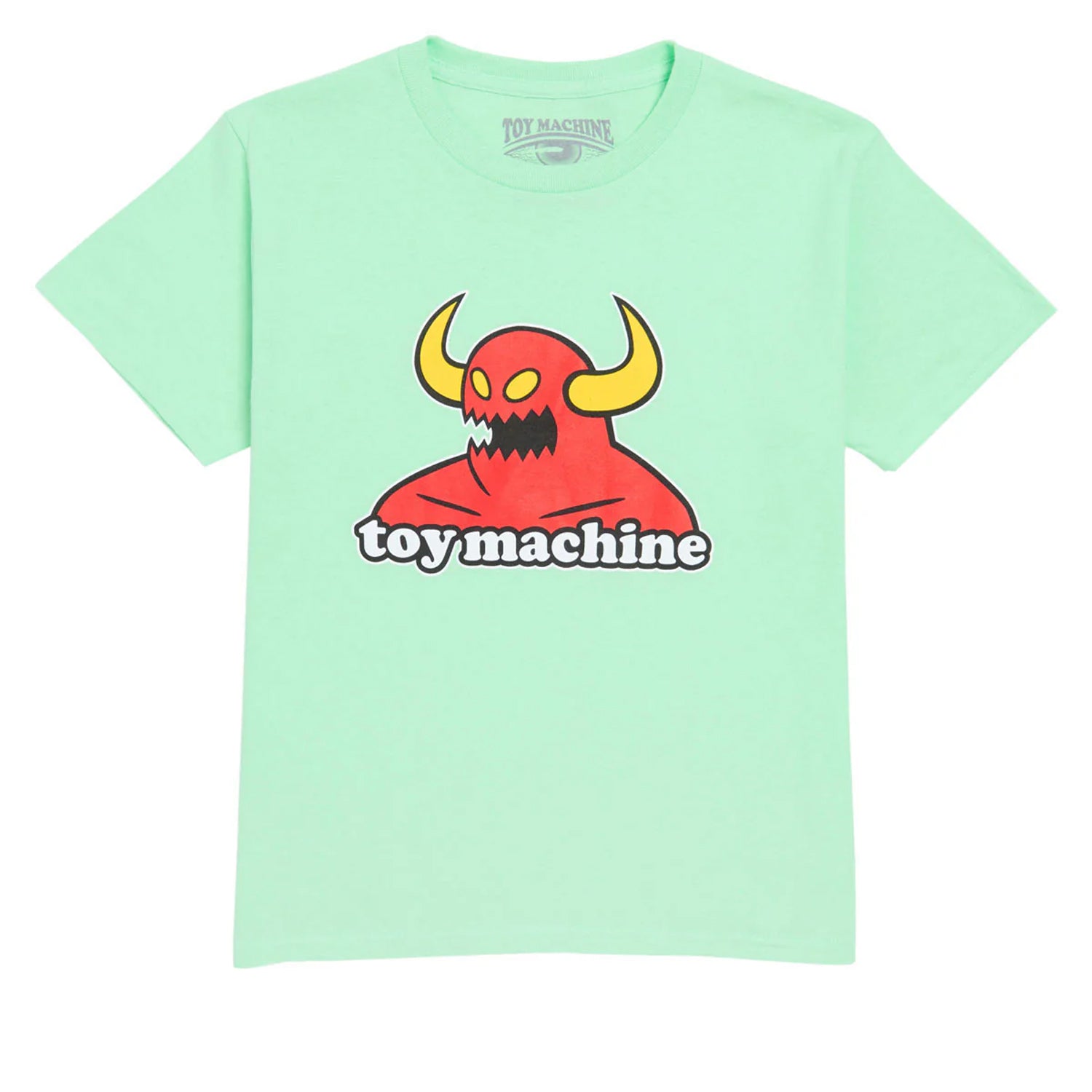 Toy Machine Skateboards Shirt Monster Youth Kids Mint