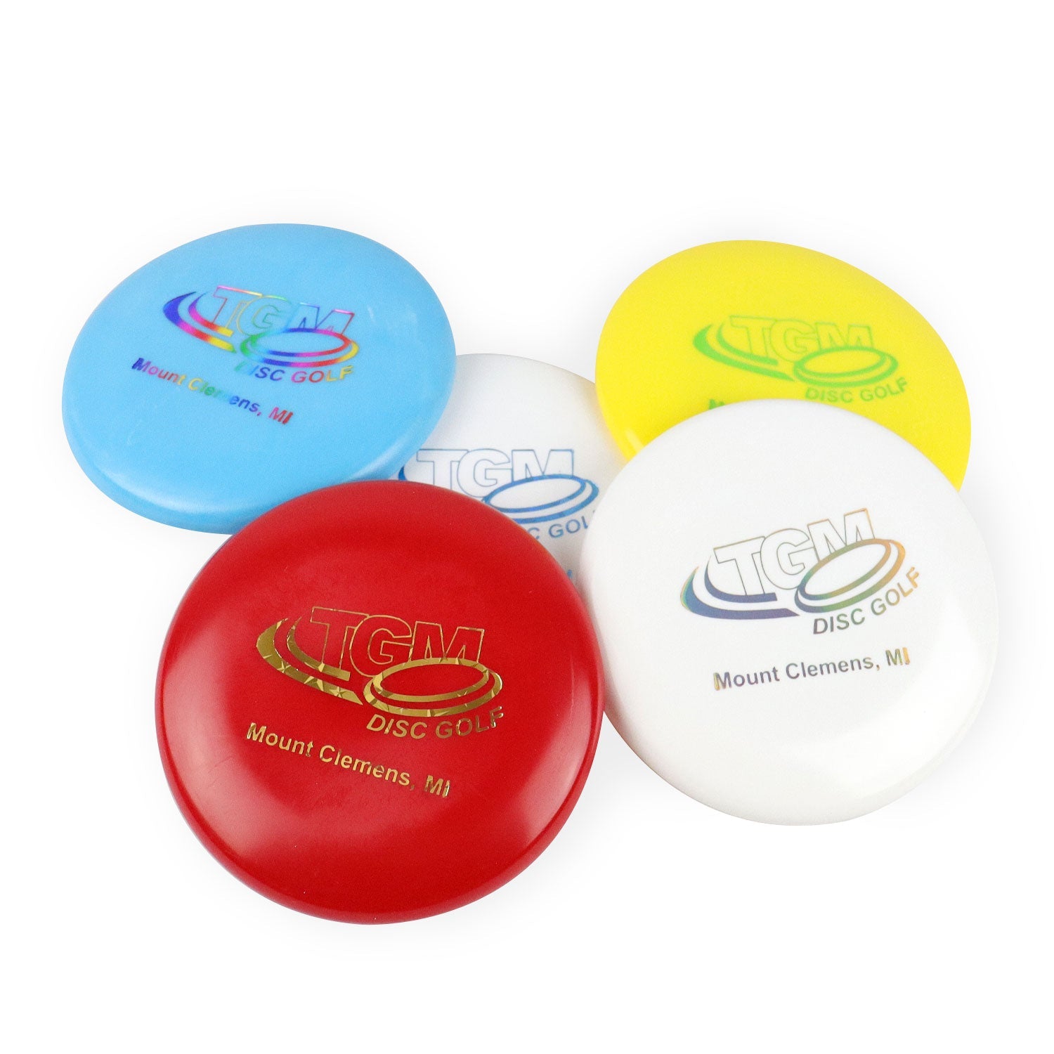 TGM Disc Golf Mini Disc Marker (Or Thrower) by Innova (Assorted Colors) - Choose Quantity
