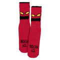 Toy Machine Skateboard Sock Monster Youth Red