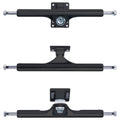 Slappy Skateboard Trucks ST1 Hollow Matte Black 13.0" Pair