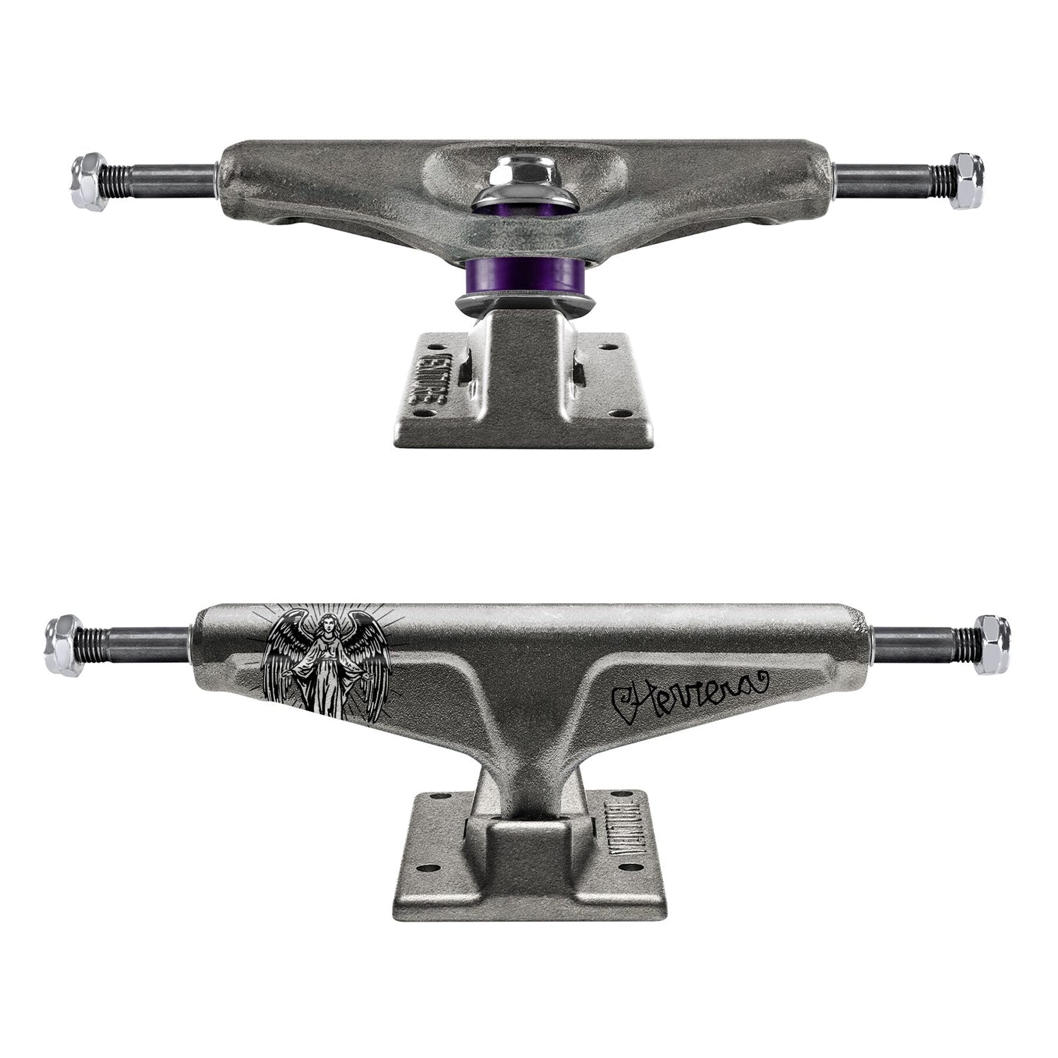 Venture Skateboard Trucks Herrera Pro 5.2 LO (8.0") Raw/Black