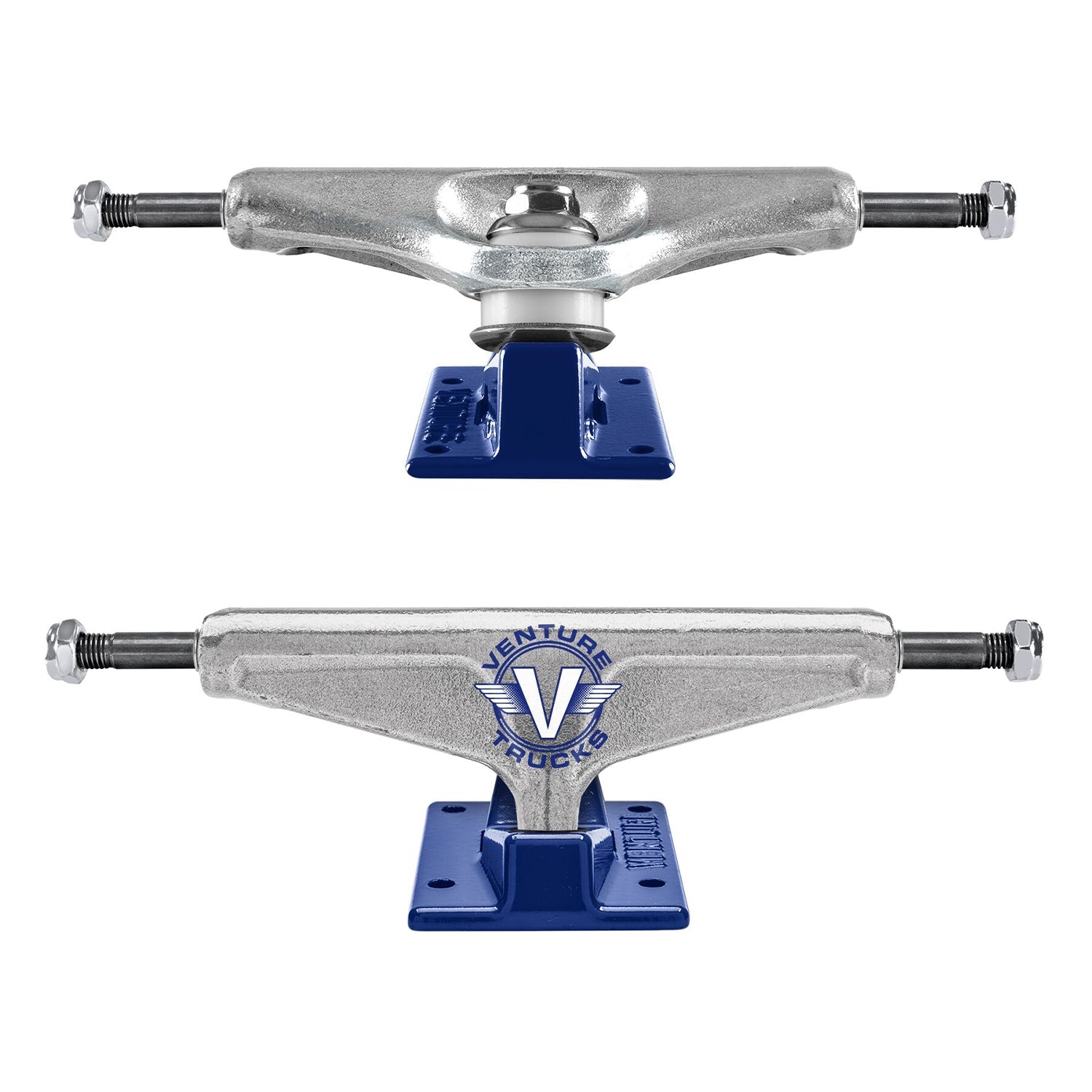 Venture Skateboard Trucks Wings Team Hollow 5.6 (8.25") Polished/Blue