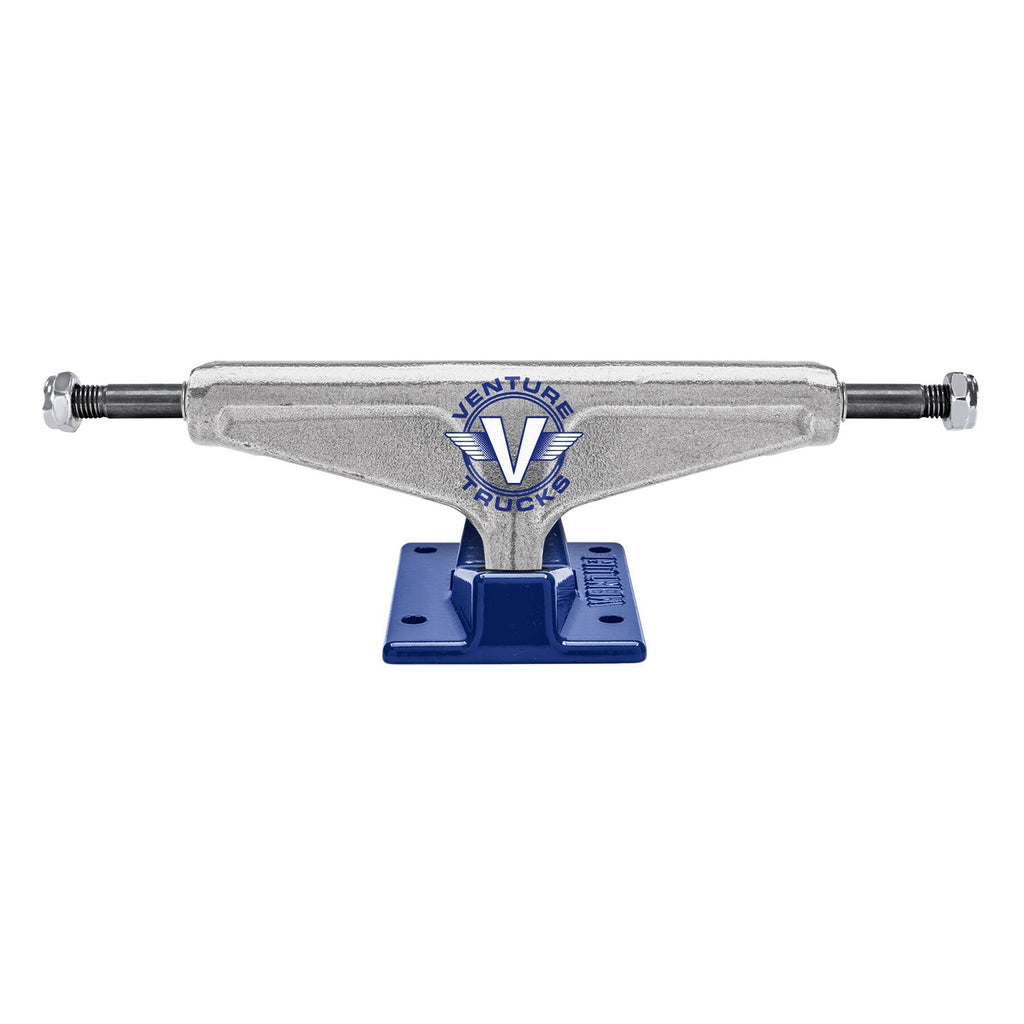 Venture Skateboard Trucks Wings Team Hollow 5.2 HI (8.0") Polished/Blue