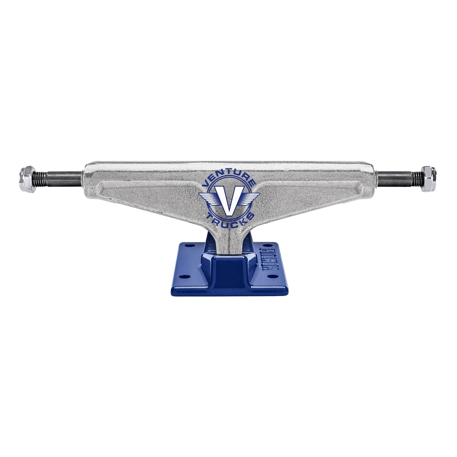 Venture Skateboard Trucks Wings Team Hollow 5.2 HI (8.0") Polished/Blue