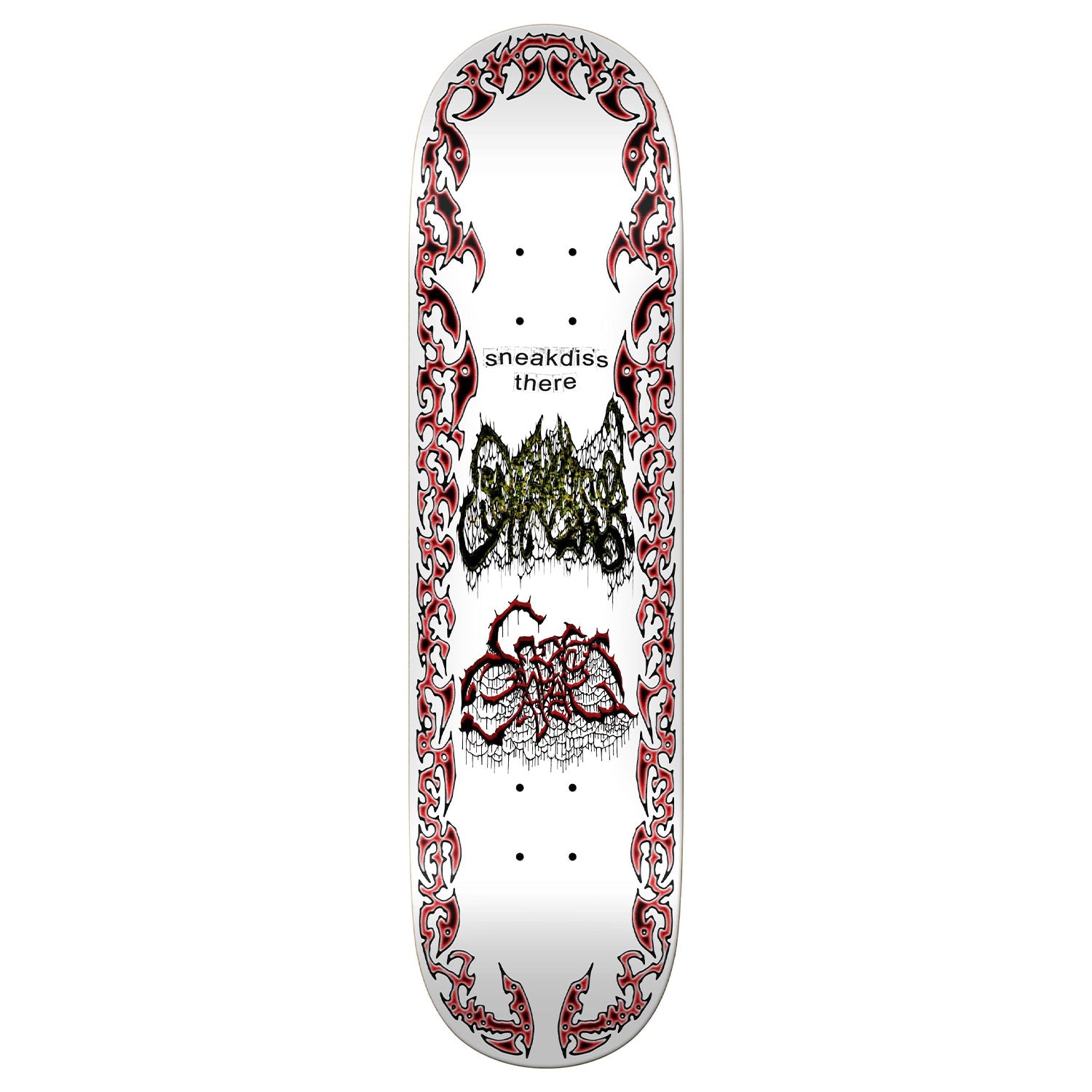 There Skateboard Deck Sneakdiss Battle Ship 8.5" x 31.85"