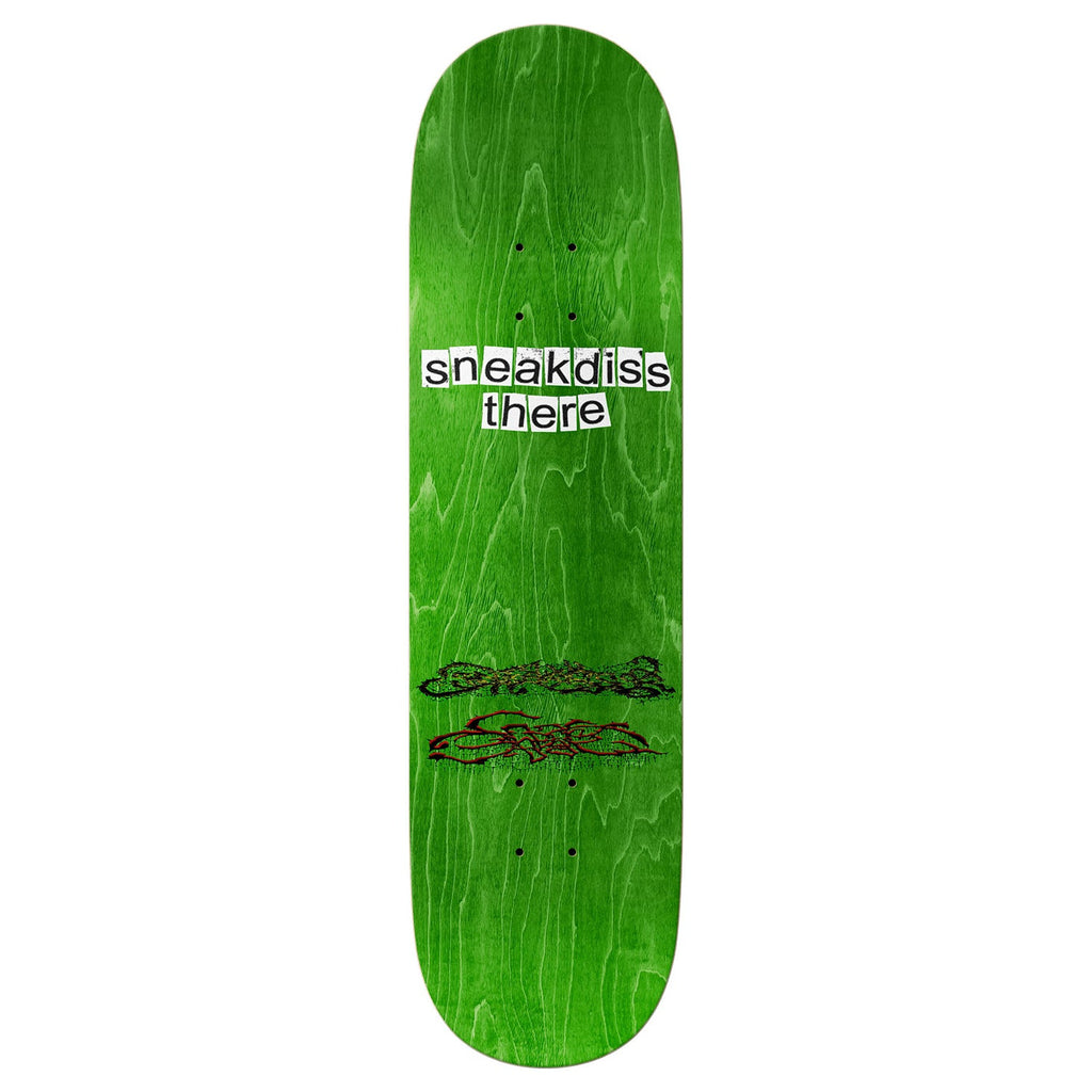There Skateboard Deck Sneakdiss Battle Ship 8.5" x 31.85"