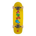 Tricks Skateboard Complete Birds Mini Foam Top Yellow 8.25" x 25.75"