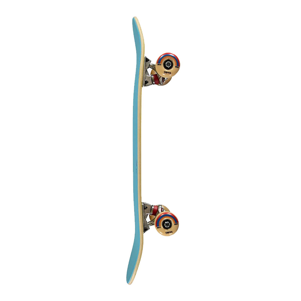 Tricks Skateboard Complete Birds Mini Foam Top Yellow 8.25" x 25.75"