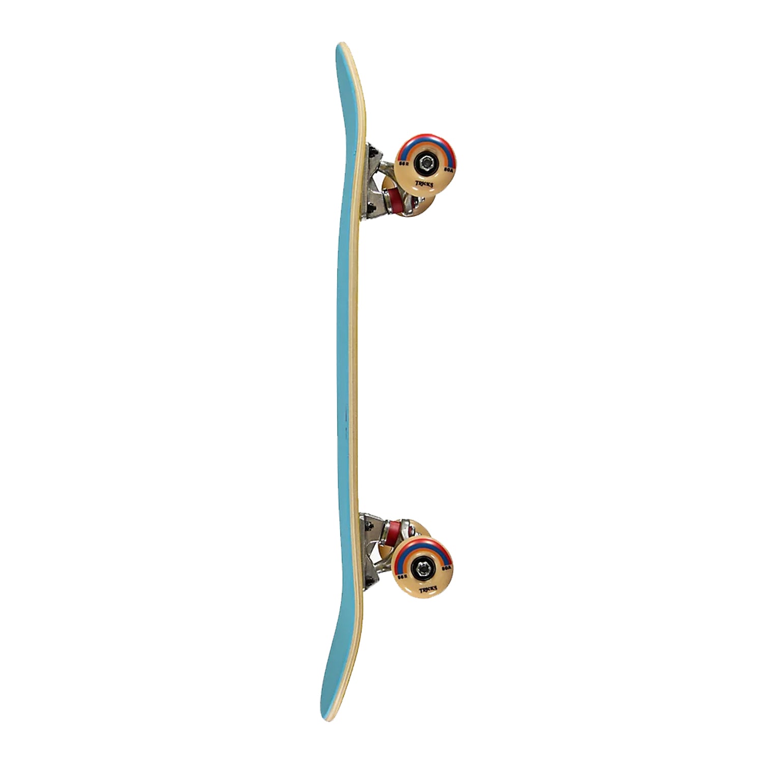 Tricks Skateboard Complete Birds Mini Foam Top Yellow 8.25" x 25.75"