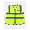 Thrasher Magazine Safety Vest Destruction High Vis Green