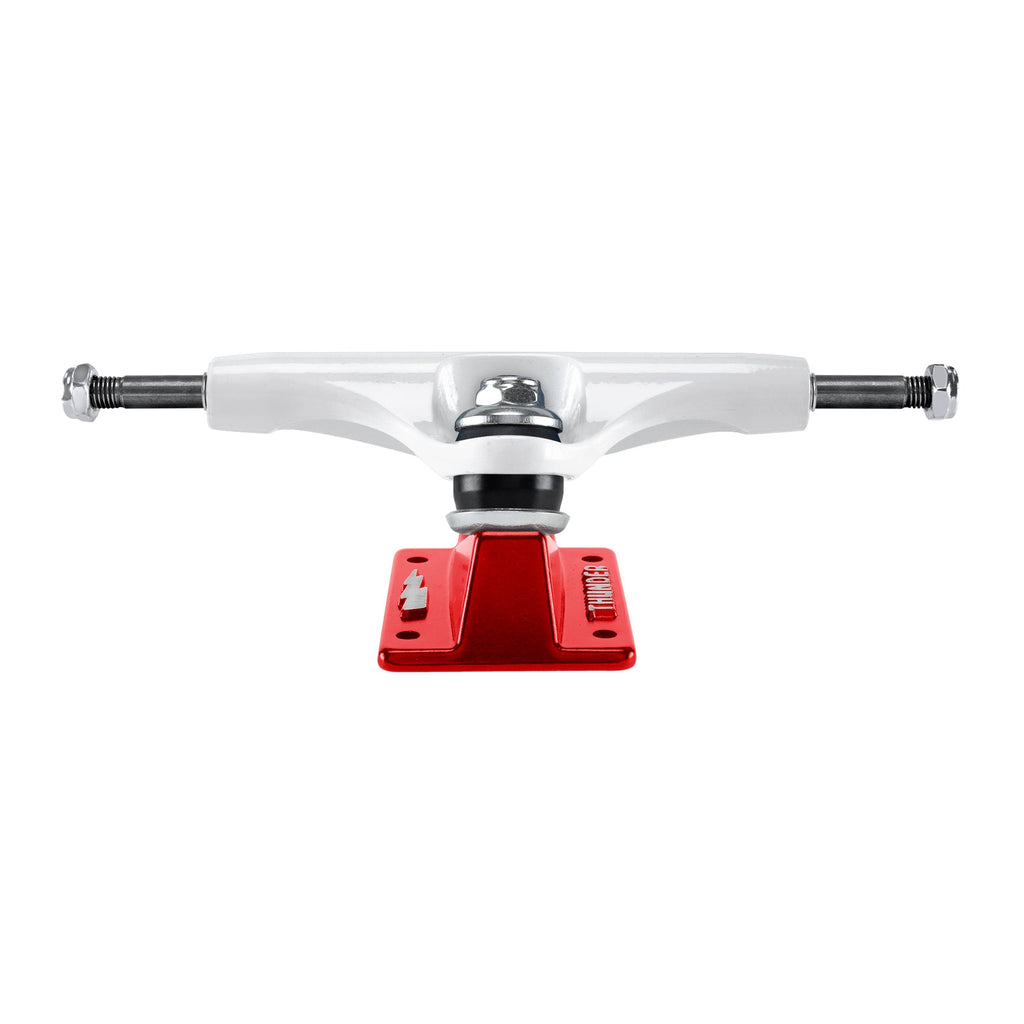 Thunder Skateboard Trucks Flash Hollow Lights White/Red 147 (8.0")