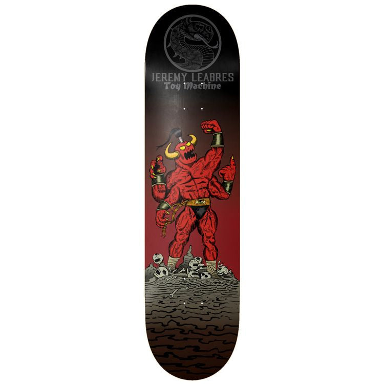 Toy Machine Skateboard Complete Leabres Death Fight 8.25" x 31.75"