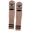 Toy Machine Skateboards Socks Sect Eye Heather Brown
