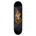 Toy Machine Skateboard Deck Ed Templeton Charred Cross Black Stain 8.25"