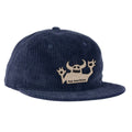 Toy Machine Skateboards Hat OG Monster Corduroy Snapback Navy