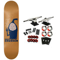 Toy Machine Skateboard Complete Axel Silowet Brown 8.25" x 31.63"