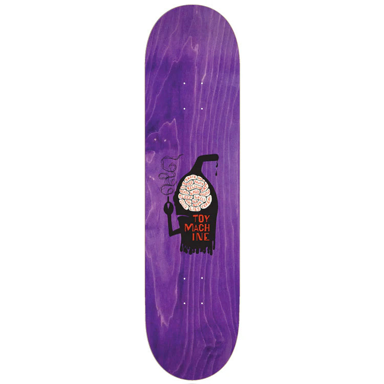 Toy Machine Skateboard Complete Axel Silowet Yellow 8.25" x 31.63"