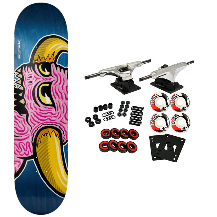 Toy Machine Skateboard Complete Brain Monster (Assorted) 8.25" x 31.63"