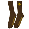 Toy Machine Skateboards Socks Always Watching Grip Brown