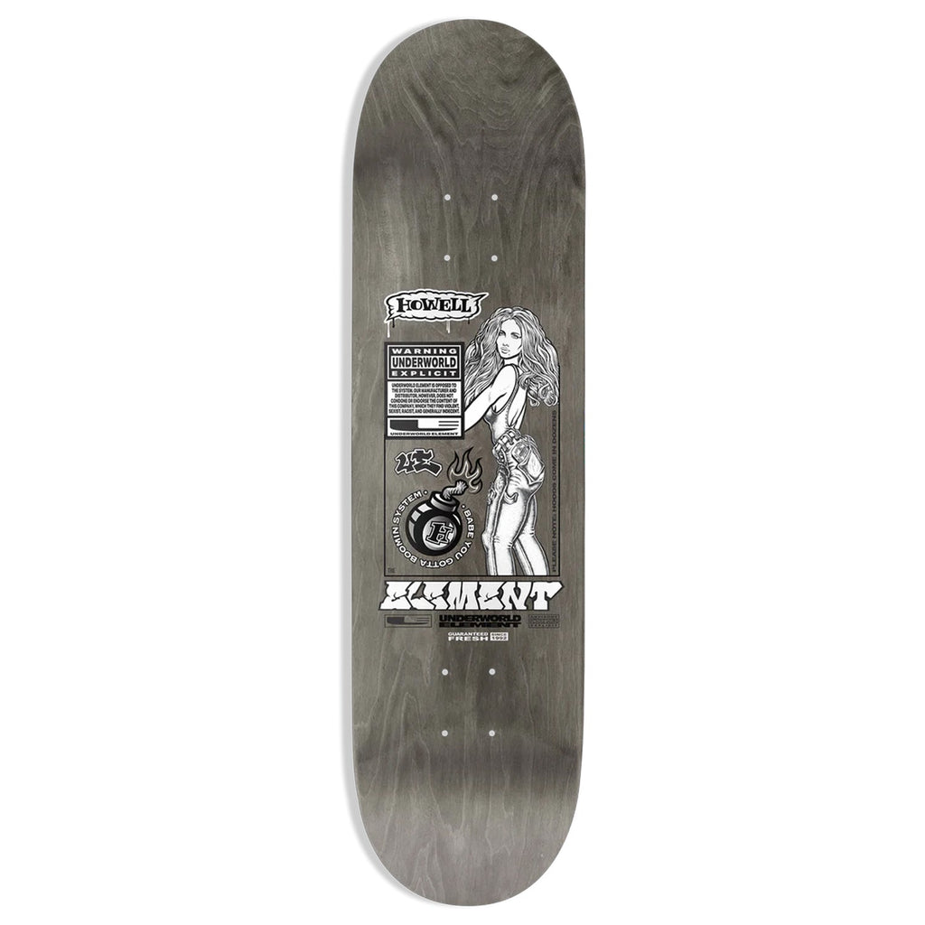 Underworld Element Skateboard Complete Andy Howell Boomin System 8.25" x 32"