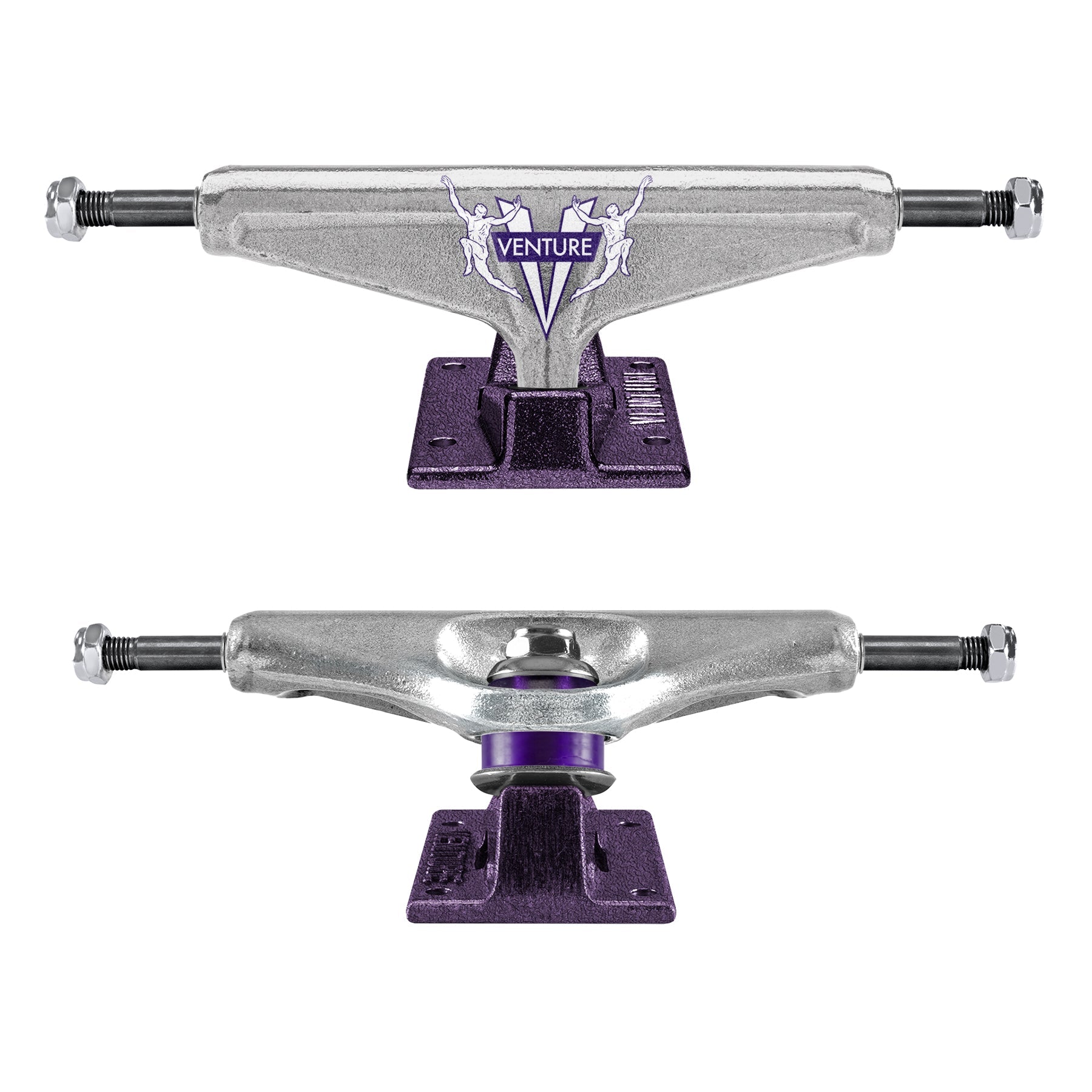 Venture Skateboard Trucks Awake '87 V-Lights Polished/Plum 5.8 (8.5")