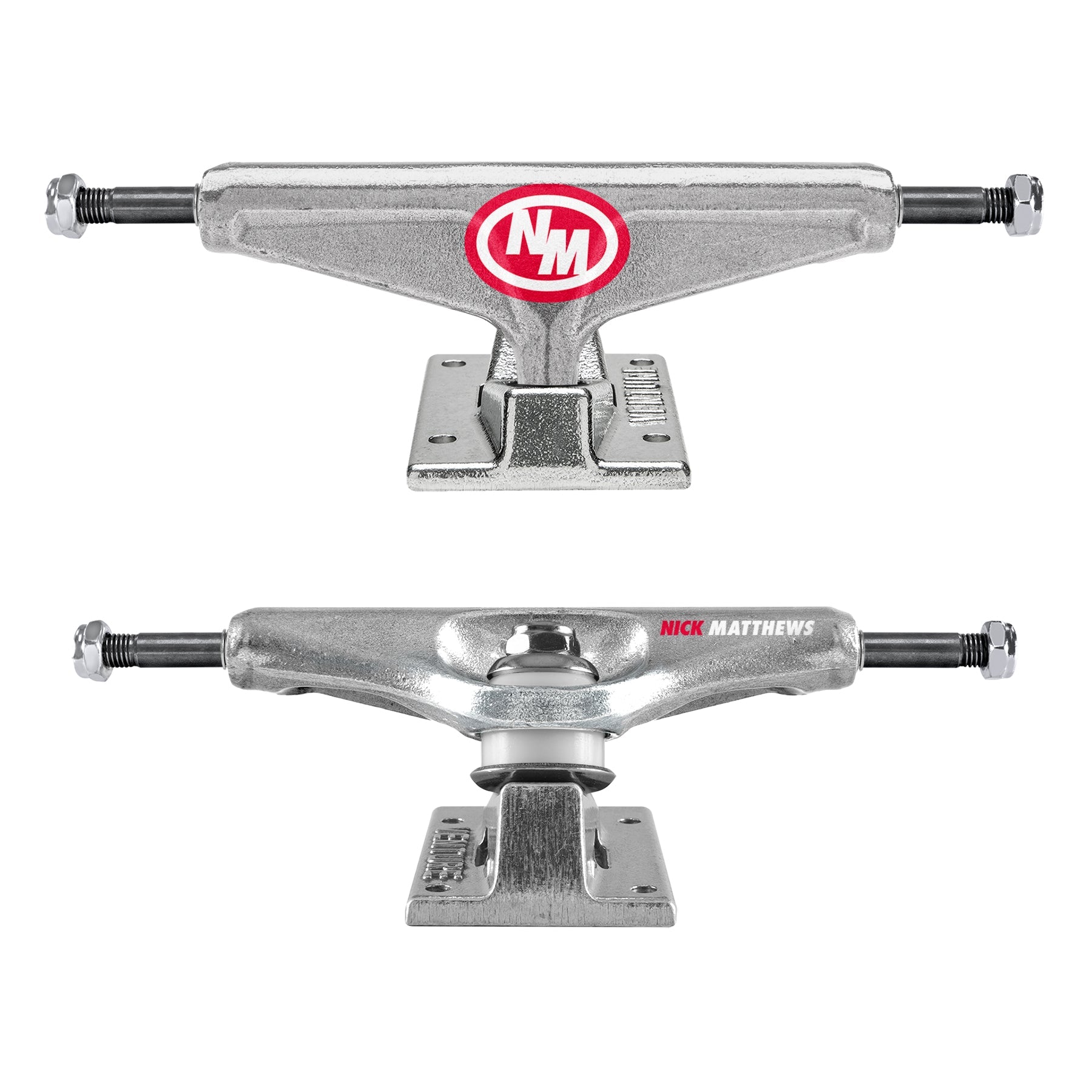 Venture Skateboard Trucks Nick Matthews Pro Polished 5.2 Lo (8.0")