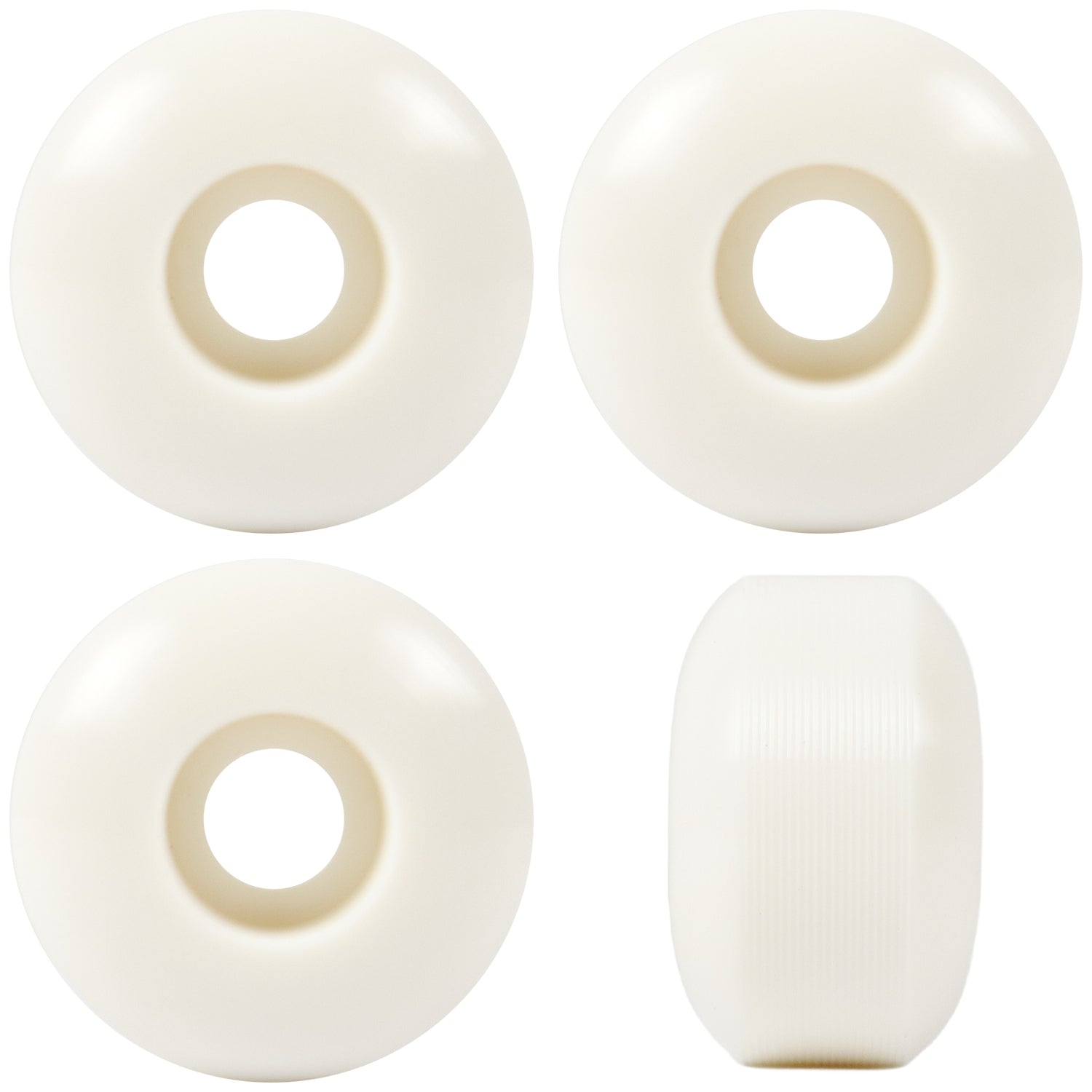 Skateboard Wheels 53mm x 32mm White 97A
