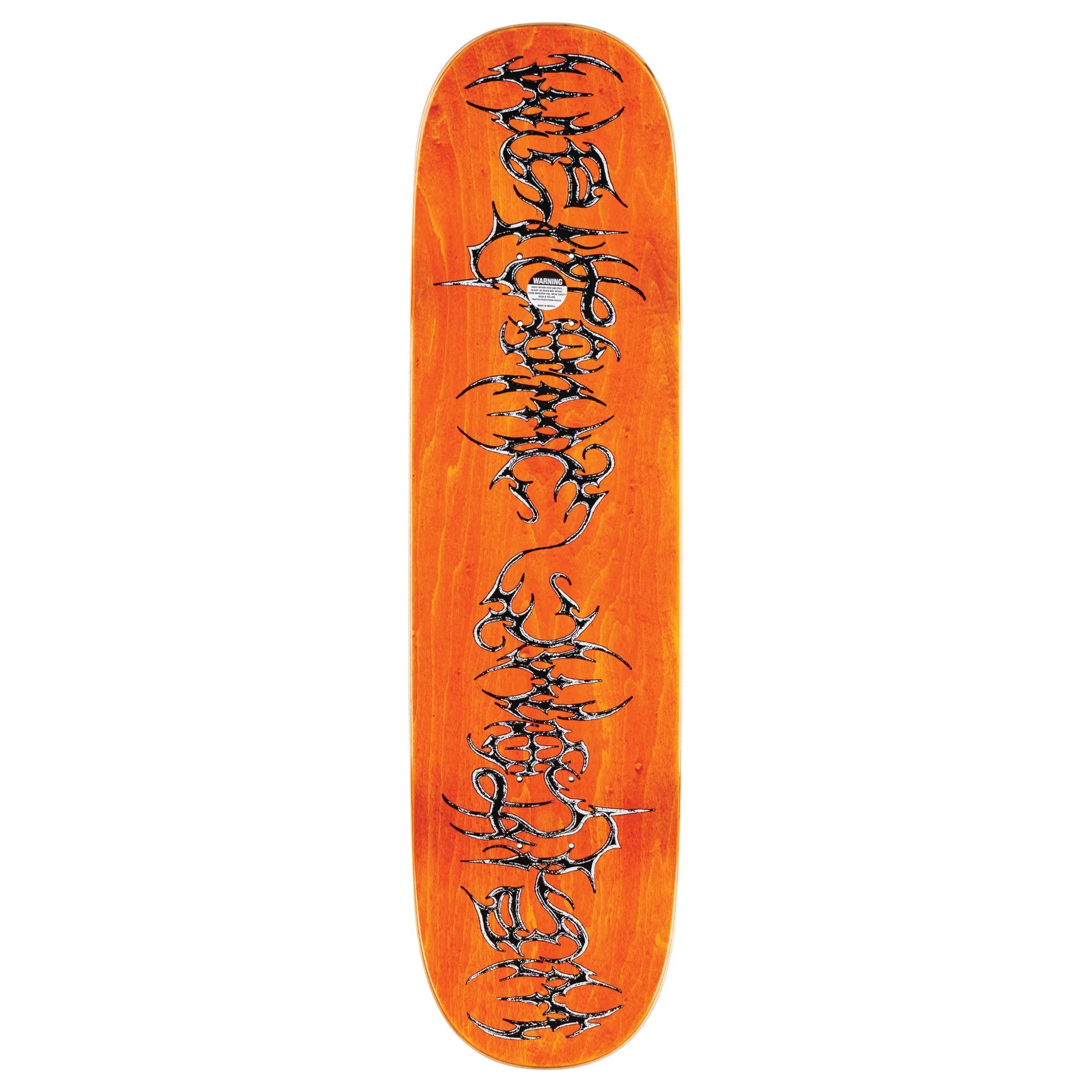 Welcome Skateboard Deck Townley Evermore on Enenra Black/Fire Stain 8.5" x 32.38"