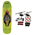 Welcome Skateboard Complete Jake Yanko Wilted on Panther Lime Green Stain 9.0" x 32.5"
