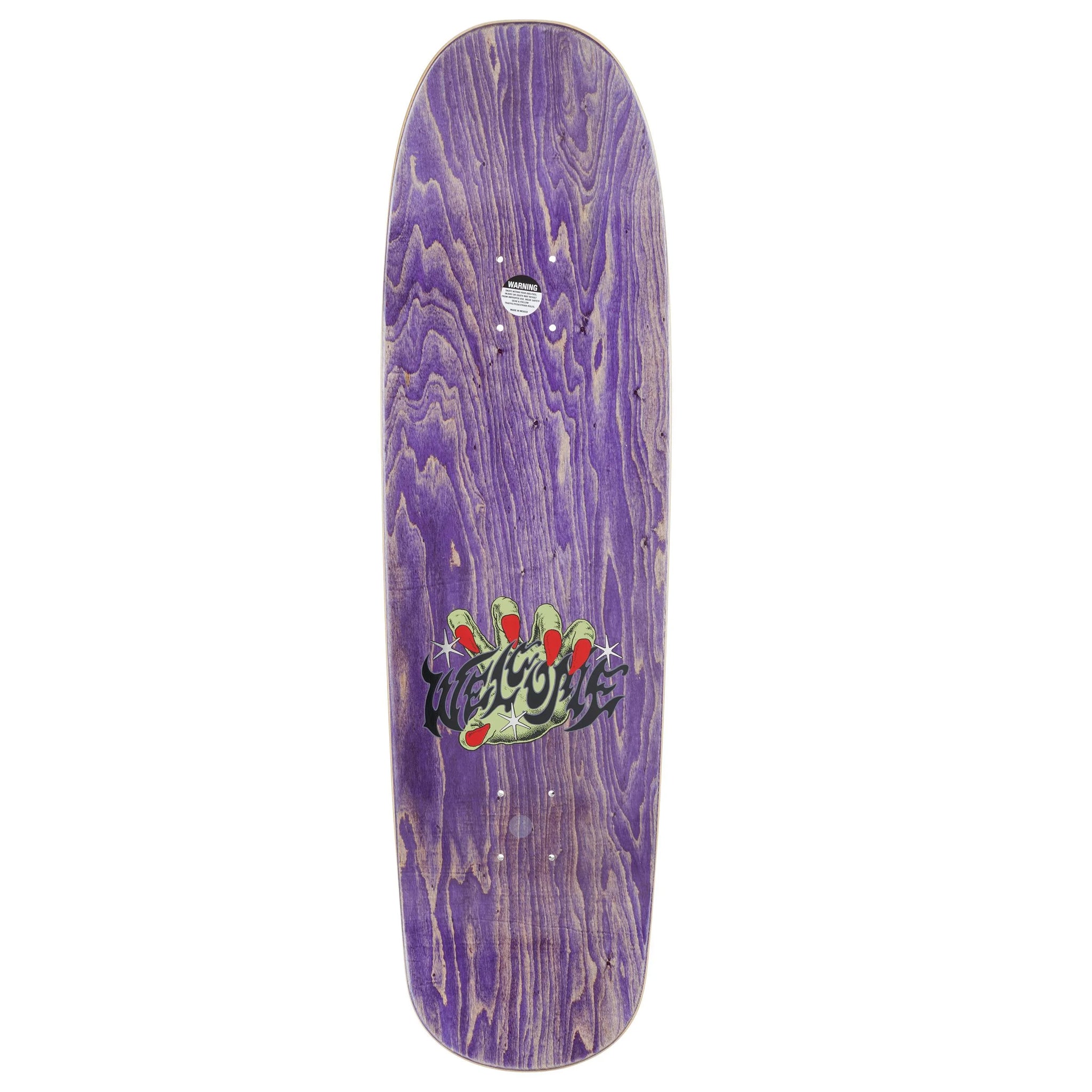 Welcome Skateboard Complete Jake Yanko Wilted on Panther White 9.0" x 32.5"