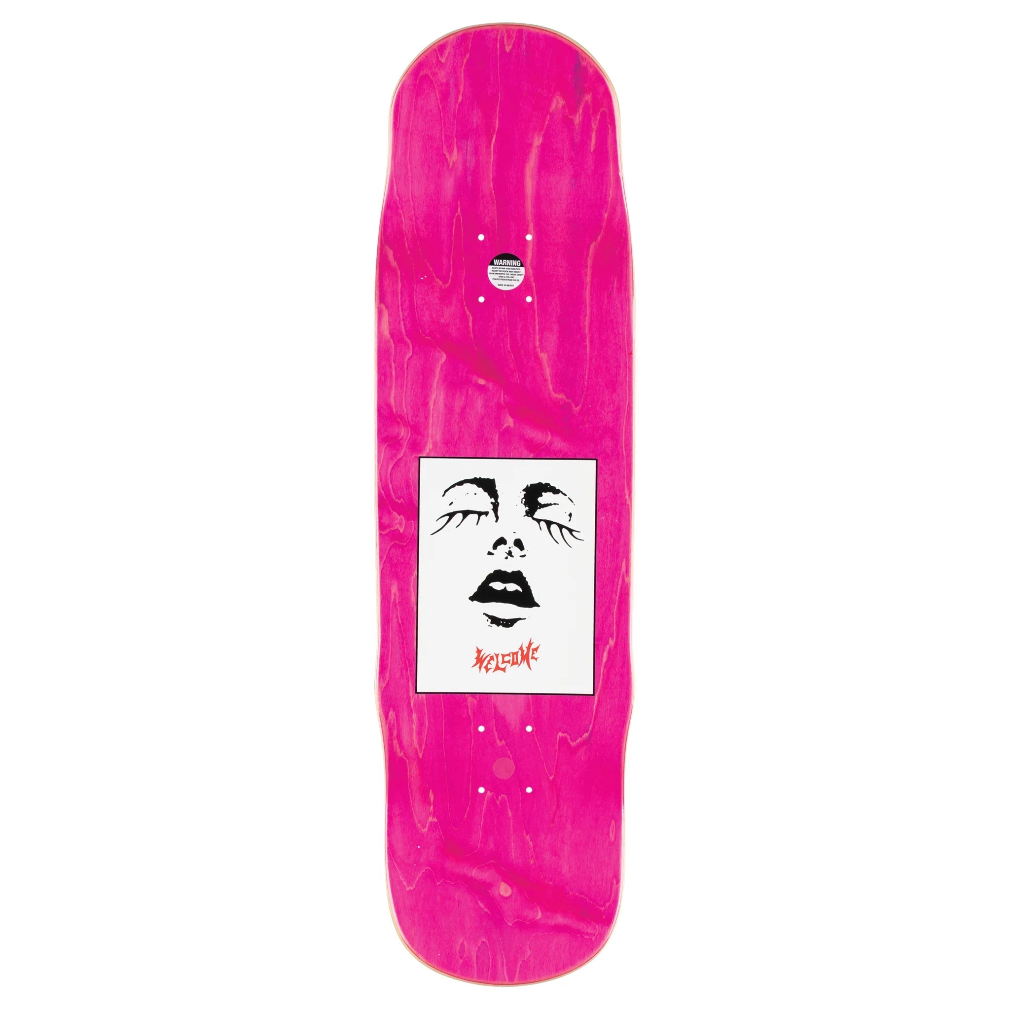 Welcome Skateboard Deck Juggler on Effigy Teal/Prism Foil 8.8" x 32.5"