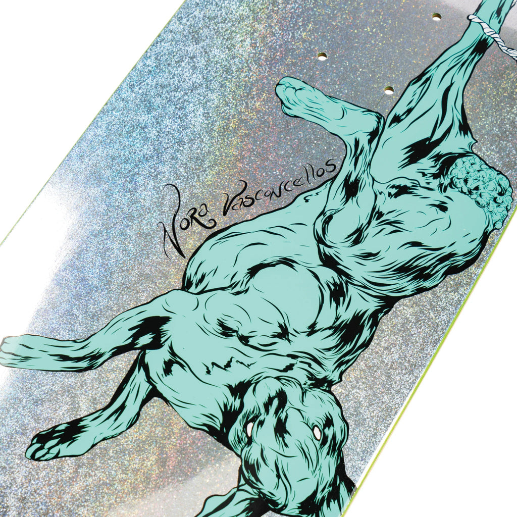 Welcome Skateboard Deck Nora Fairy Tale on Sphynx Glitter Prism Foil 8.8" x 32.4"
