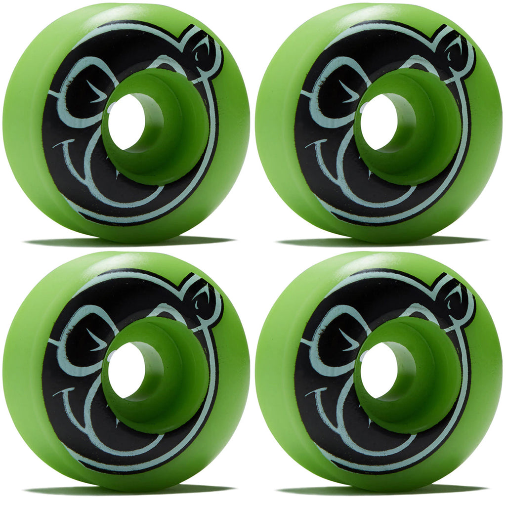 Pig Skateboard Wheels 52mm Classic 99A Green